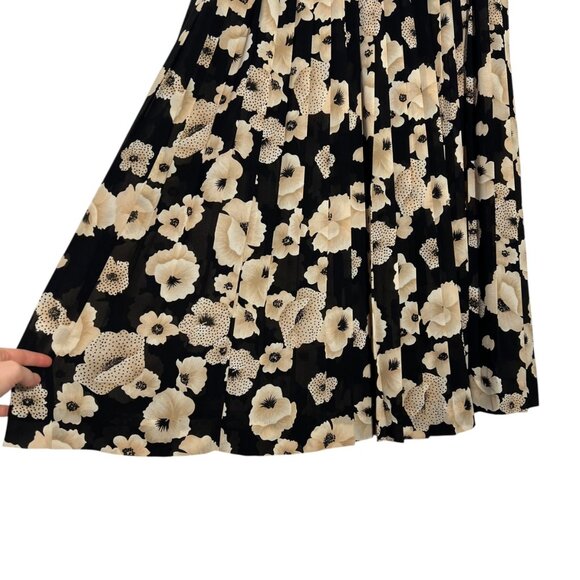 Vintage Pendleton Pleated Maxi Skirt Whimsigoth Sheer Indie Boho Asian Size 16 - Picture 2 of 8